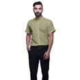 thumbnail image 1 of BESTMAN Chemise Décontractée pour Homme à Manches Courtes, Coupe Ajustée, en Coton, à Boutons, 1 of 5