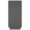 thumbnail image 5 of vidaXL Buffet Gris 31.5x34x75 cm Pin Massif, 5 of 5