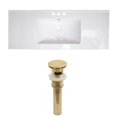 thumbnail image 1 of American Imaginations 48.75-in. W Ceramic Top Set White AI-23955, 1 of 6