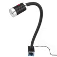 thumbnail image 3 of Industrial Magnetic Light, US Plug White Light Source Industrial Gooseneck LED Aluminum Material  For Machinery, 3 of 8