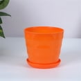 thumbnail image 2 of Flowerpots with Dish Ceramic, Pot Flowerpot Colourful Succulent Decor Plastic Flower & Garden, Flower Pots, 2 of 5