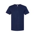 thumbnail image 2 of Jerzees T-Shirt Col Rond pour Hommes, Mélange Premium, m, J. Navy, 2 of 3