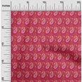 thumbnail image 1 of oneOone Cotton Silk Fabric Leaves|Floral & Paisley Block Print Fabric BTY 42 Inch Wide, 1 of 4