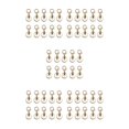 thumbnail image 2 of VONKY 10pack/lot multifunctional Metal Key Chain Snap Hooks For DIY Jewelry Accessories KC Gold 5Set, 2 of 6