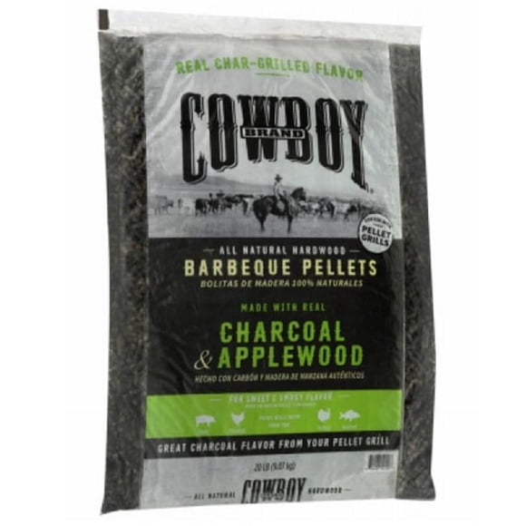 Duraflame Cowboy 100536 20 lbs Charcoal Apple Pellets