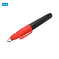 thumbnail image 3 of Unique Bargains Mini Permanent Markers Dry Erase Pen with Keychain Clip, Red Ink  4 Pack, 3 of 5