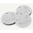 thumbnail image 3 of Inkdotpot Real Silver Foil Made With Love Text Tag Favor Hang Paper Tag 100 Piece, 3 of 6
