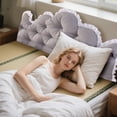 thumbnail image 2 of WIFKLSIIPG Coussin pour Chambre Coussin Inclinable Adapté au Lit Double Coussin de Dossier pour Se Reposer sur le Lit., 2 of 5