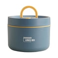 thumbnail image 2 of 2PC Bathtub Drain Stopper Portable Insulated Lunch Container Set Stackable Stainless Steel Food Container With Thermal Bag Upgrade Food Storage Container Boxes For School Work Picnic Travel, 2 of 9