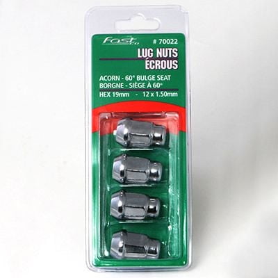 Dialyn Acorn Chrome Lug Nuts