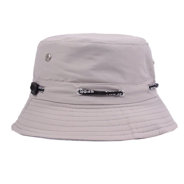 Bucket Hat Soft Breathable Polyester Wide Brimmed Fisherman Cap for Outdoor