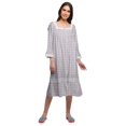 thumbnail image 1 of Moomaya Chemise de Nuit Évasée en Coton pour Femmes, 1 of 6