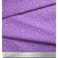 thumbnail image 3 of Soimoi Satin Silk Fabric Flower Artistic Fabric Prints By Yard 42 Inch Wide, 3 of 3