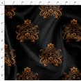 thumbnail image 4 of Soimoi Tissu en Georgette de Polyester, Tissu Damassé Ogee, Imprimés au Mètre, 42 Pouces de Large, 4 of 5