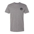 thumbnail image 1 of Circle Pocket Logo Triblend Track T-Shirt - Athletic Grey - Black Logo - Small, 1 of 1