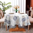 thumbnail image 4 of Oval Tablecloth 52 x 70 Inch, Vintage Abstract Leaf Tablecloth for Oval Table, Fabric Wrinkle Free Washable Waterproof Modern Tablecloth Oval Table Cloth for Dining Room Table, 4 of 5