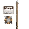 thumbnail image 2 of XZNGL Cross Four Blade Drill Bit Ceramic Tile Hexagonal Handle Brick Wall Cement Ceramic Perforated Drill, 2 of 9