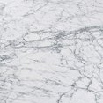 thumbnail image 5 of Bianco Collection Table d'Appoint en Marbre Gavia 19.5 Pouces en Blanc et Chêne, 5 of 5