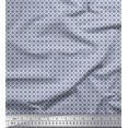 thumbnail image 1 of Soimoi Blue Poly Georgette Fabric Artistic Geometric Print Sewing Fabric Yard 52 Inch Wide, 1 of 5