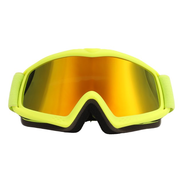 Snow Goggles, Kids Ski Goggles Impact Resistant UV Protection Over The Glasses Design Adjustable HD Coating Lens For Kids For Riding Pink,Black,Red,Yellow,Blue
