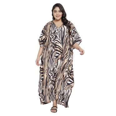 Womens Long Kaftans Plus Size Caftan Dress Evening Gown Party Summer Beach Sundress Kimono Sleeve Long Casual Dresses Online