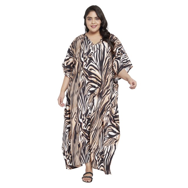 Caftans Longs pour Femmes Grande Taille Robe Caftan Robe de Soirée Fête Été Plage Robe d'Été Manches Kimono Longues Robes Décontractées en Ligne