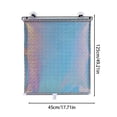 thumbnail image 3 of EGNMCR Home Decor 17.7x49.2in Multipurpose Adjustable Roller Shade For Windows No Drill Mounting Sunscreen Light Blocking Expandable For Bedroom Living Room Office Car Windshield Plastics curtains, 3 of 6