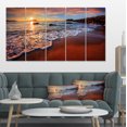 thumbnail image 1 of Design Art - Superbe Plage Océanique au Coucher du Soleil, 1 of 3