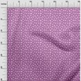 thumbnail image 3 of oneOone Polyester Spandex Purple Fabric Kids Foot Craft Projects Decor Fabric Printed By The Yard 56 Inch Wide, 3 of 5