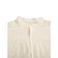 thumbnail image 4 of FOCUSNORM Men's Long Sleeve T-Shirt Loose Fit Tops Solid Color Blouse, 4 of 9