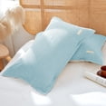 thumbnail image 4 of Housse de Coussin Imperméable à L'Huile avec Sangles - Taie D'Oreiller Antidérapante, Maintien Parfait pour Tous les Oreillers,, Vert, JKODE, 4 of 9