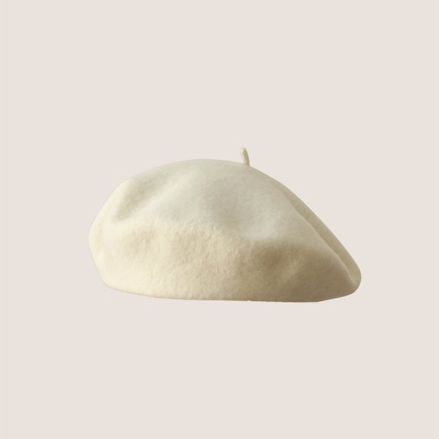 LinYooLi Hot Selling Autumn And Winter Wool Beret For Girls, Artistic And Retro, Versatile Korean Version Painter Hat, English Solid Color Felt Hat