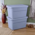 thumbnail image 2 of Sterilite 30 Gal./114 L Tote- Blue, 2 of 3