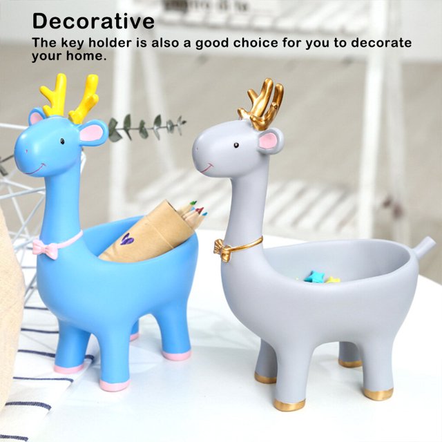 serony Hallway Decor Cute Replacement Vivid Bedroom Living Room Bedroom Container Containers Snack Remote Control Stationery Key Storage Holder Container Blue Type 2