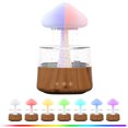 thumbnail image 2 of Rain Cloud Humidifier Water Drip with Adjustable LED Lights Remote Control Cool Mist Essential Oil Diffuser 450ml Rain Sounds Air Humidifiers with White Noise for Bedroom Desk Bedside Sleepi, 2 of 7