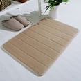 thumbnail image 2 of Fesfesfes Foam Bath Mat Absorbent Shower Rug Quickly Dry Technology Bathroom Bedroom Floor Decor Comfortable Underfoot Bathroom Bedroom Floor Shower Rug Decor, 2 of 3
