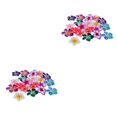 thumbnail image 3 of VONKY 20 Pieces Mixed Color Flower Polymer Beads Jewelry Clay Making Findings 35mm 2Set, 3 of 6