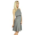 thumbnail image 3 of Bimba Robe Droite en Coton pour Femmes Longueur Genou Été Vêtements Décontractés, 3 of 8
