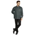 thumbnail image 2 of Bestman Solid Button Down Shirt For Men Long Sleeve With Patch Pocket Formal Business Wear, 2 of 7