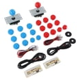 thumbnail image 1 of Arcade DIY Parts,2 Player DIY Arcade Arcade Game DIY Parts DIY Games Console Kit Exceptional Craftsmanship, 1 of 8