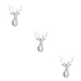 thumbnail image 2 of Ruiboury Personalize Home Style With 3D Mirror Wall Stickers Unique Look Living Space Personalized Home Style silver S 3Set, 2 of 6