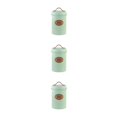 thumbnail image 4 of Wweixi Transparent Tea Jars For Storing And Displaying Favorite Tea Leaves Food Grade Metal Kitchen Storage Jars Jars Kitchen Green sugar 3Set, 4 of 6
