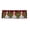 Red#2, variant on Red Christmas Window Curtain 137x45cm Polyester Festive Drapery Holiday Decorations for Home Kitchen Living Room Seasonal Short Valance for Small Windows Indoor Xmas Party Scene Setup