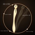 thumbnail image 4 of Gold Eye Massage Stick,  Spoon, For Eye Facial Care Makeup Tools Facial, 4 of 8