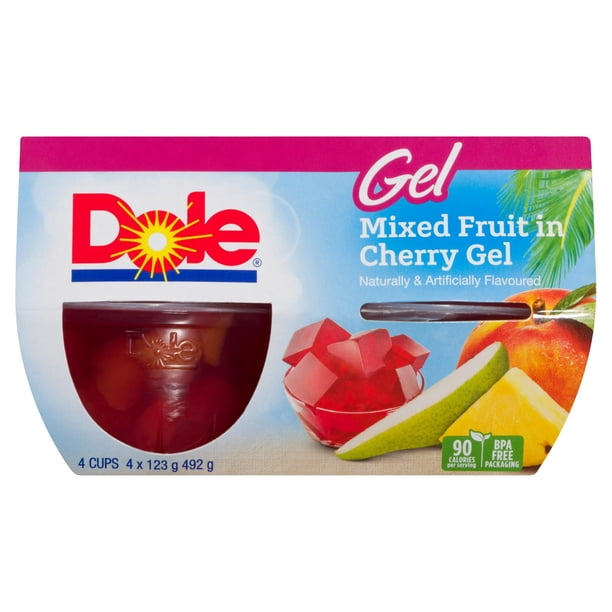 Dole Mixed Fruit in Cherry Gel - Walmart.ca