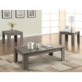 thumbnail image 2 of Bowery Hill 3 Pièce Table Basse Contemporaine en Gris Vieilli, 2 of 4