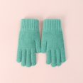thumbnail image 2 of Knitted Gloves Winter with Fleece Thread Outdoor Windproof and Cold Warm Gloves, 2 of 3
