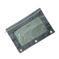 thumbnail image 1 of Decodeary Durable Pouch For Organizing Documents In Office Portable Zippered Pouch Dark Grey 1Set, 1 of 6