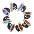 thumbnail image 2 of 8 Pcs Breloques de Chaussures Rétro Boucles de Bijoux pour Femmes Décorations de Lacets Talons Hauts, 2 of 8