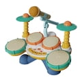 thumbnail image 2 of Baby Baby Drum Set Birthday Gift Montessori Musical Instruments Set Baby Sensory Style B, 2 of 8